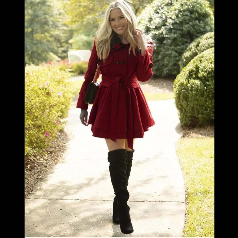 COLOR: BURGUNDY - Picture 3 of 6